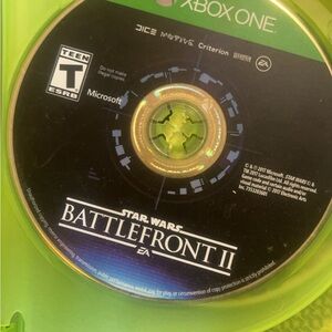 Star Wars Battlefront II Microsoft Xbox One Video Game Disc used